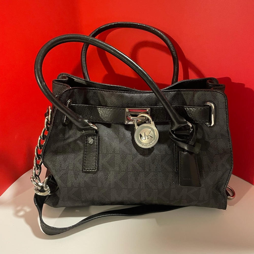 Michael Kors Hamilton Logo Small Satchel